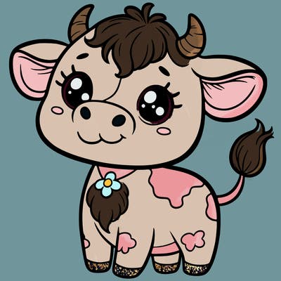 cute cow
