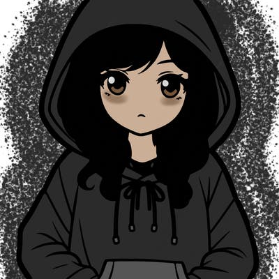 hoodie girl