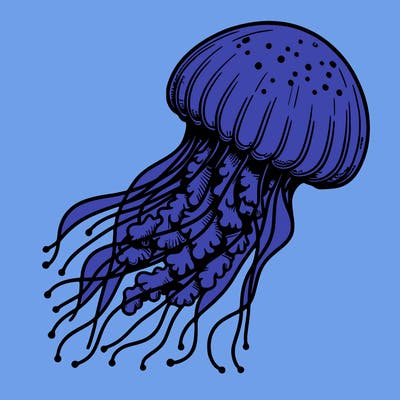 realistic jellyfish