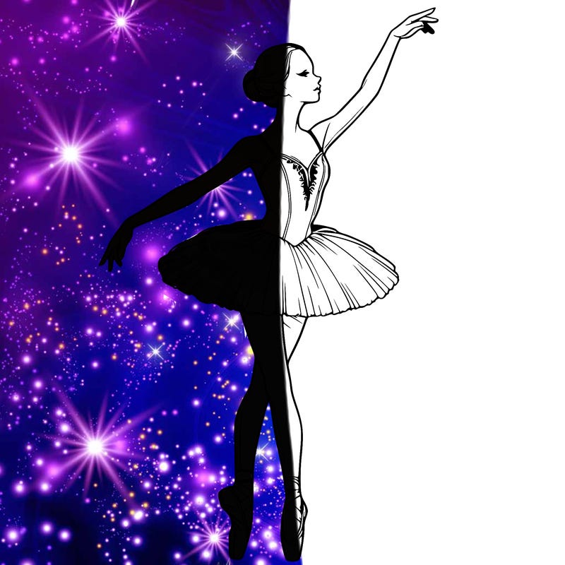 realistic ballerina