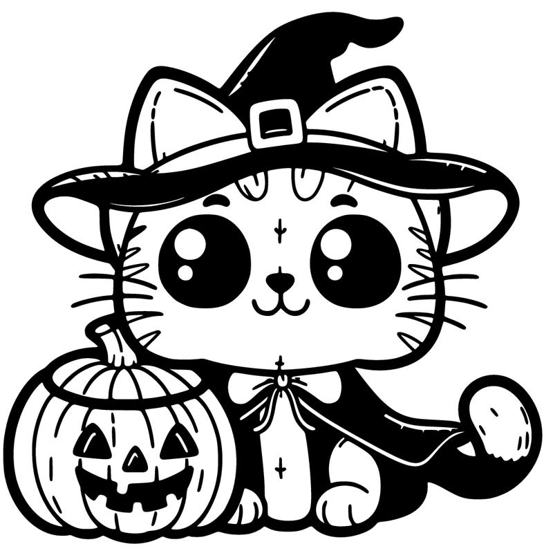 halloween cat
