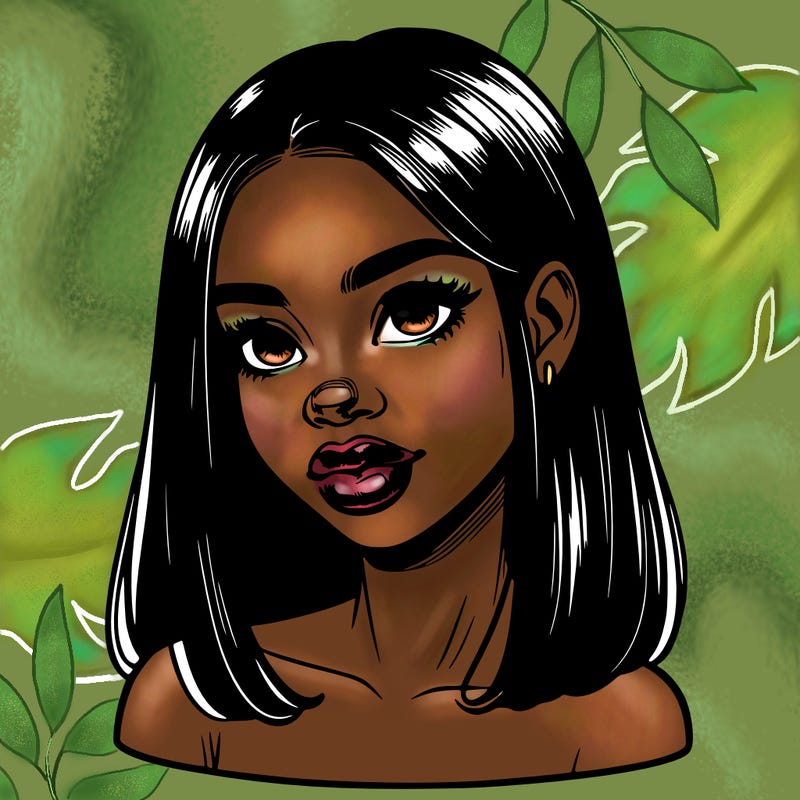 realistic black girl