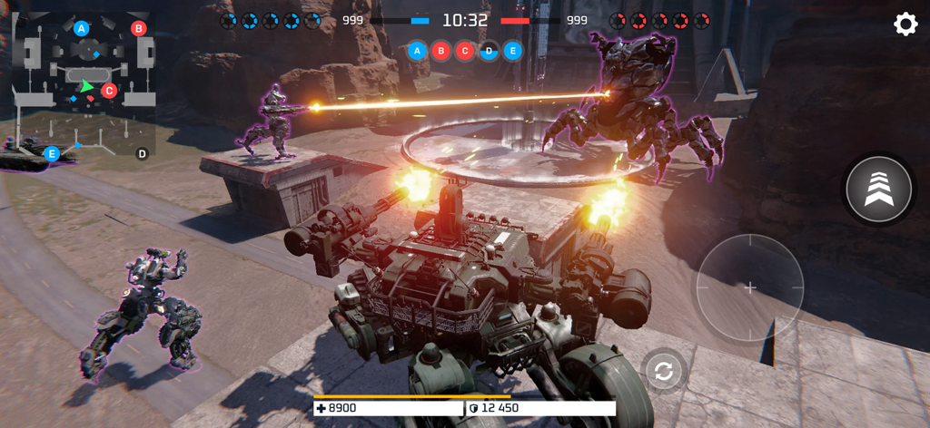 Armor Attack: Robot & Mecha - Tactical mecha combat and boss battle in Armor Attack mobile game