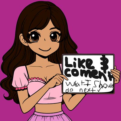 realistic pretty girl holding blank sign