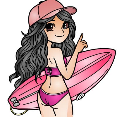 surfer girl