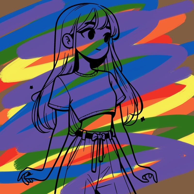 girl in a cute crop top