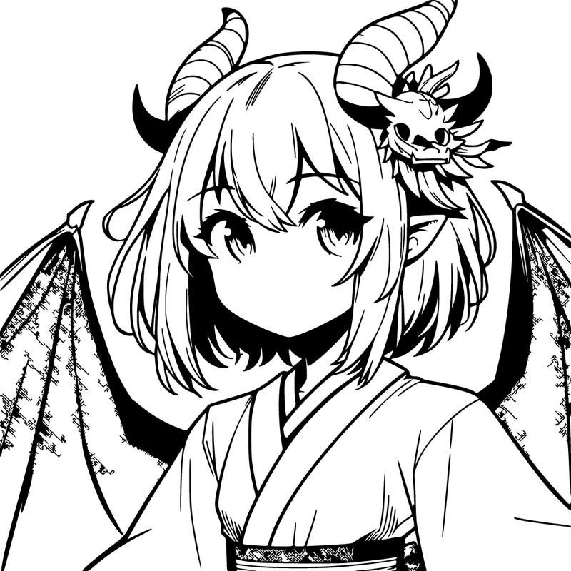 manga dragon girl
