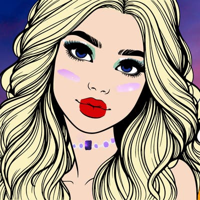 beautiful realistic girl