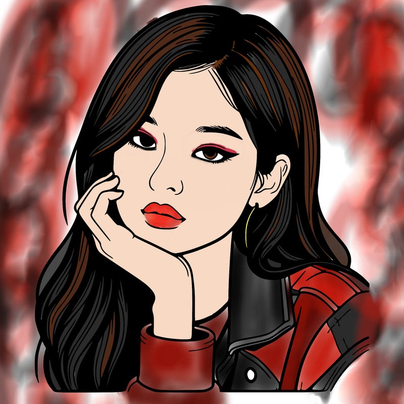 jennie blackpink realistic drawing