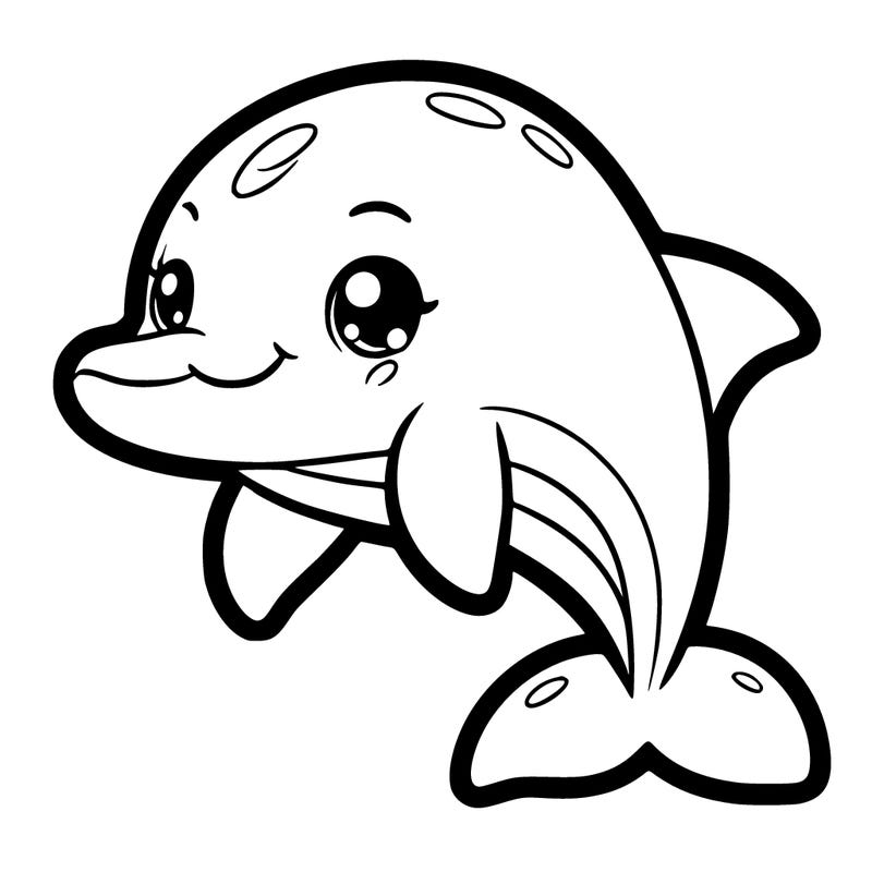 cute water dolphin