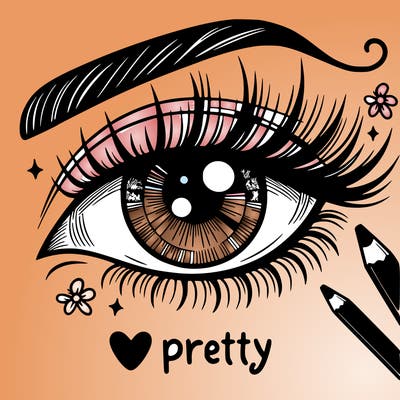pretty eye