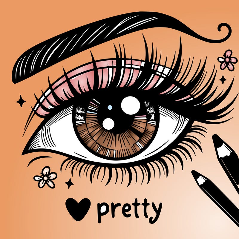 pretty eye
