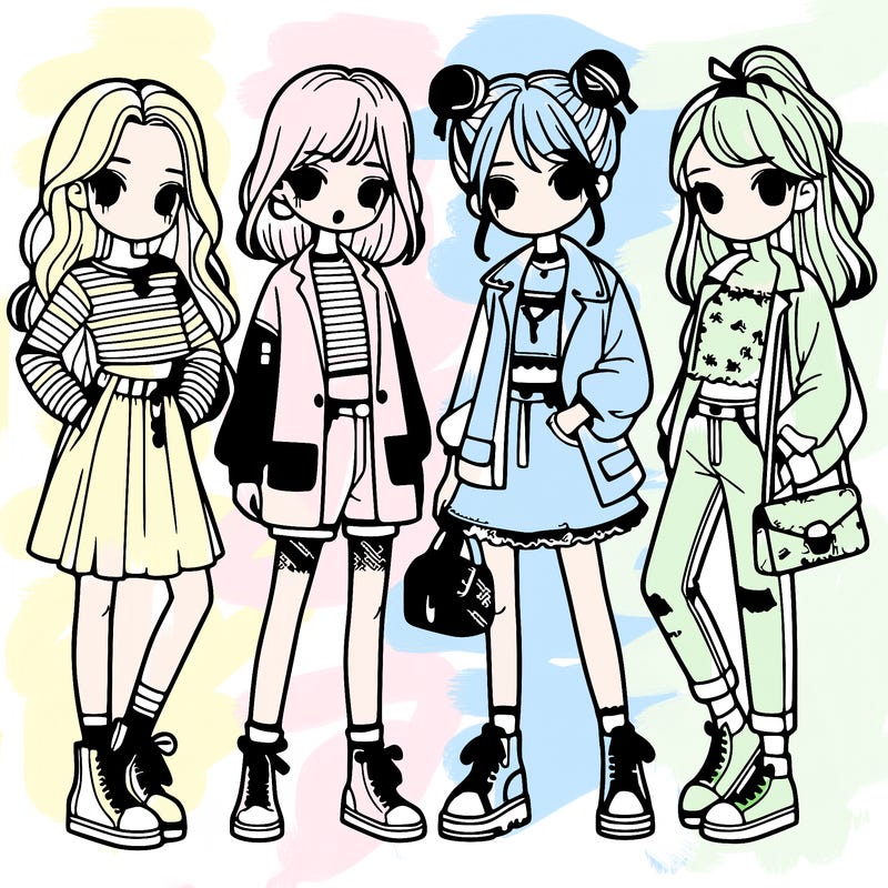 girls with fashion