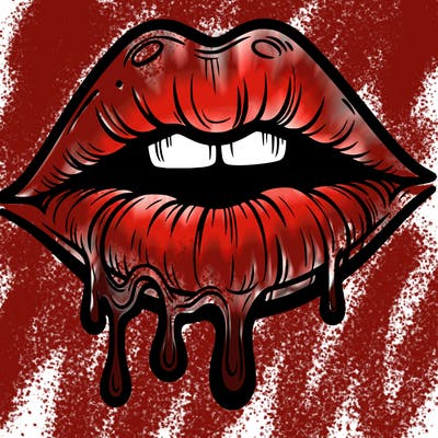 lips that look realistic and drip