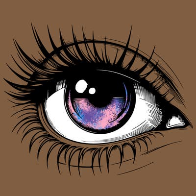 realistic eye