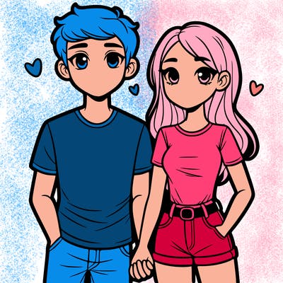 boyfriend and girlfriend