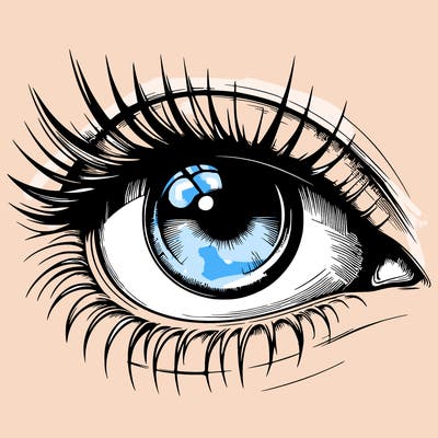 realistic eye