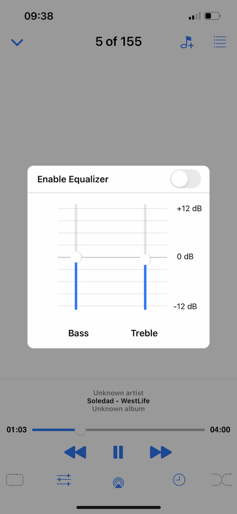 FLAC Player+ - FLAC Player plus music equalizer settings for bass and treble
