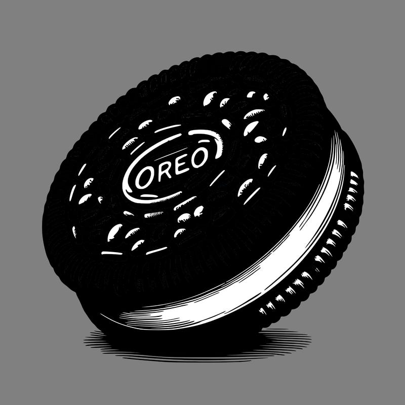 realistic oreo