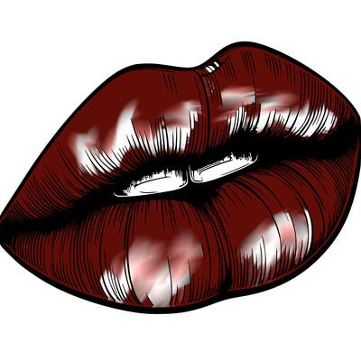 realistic lips