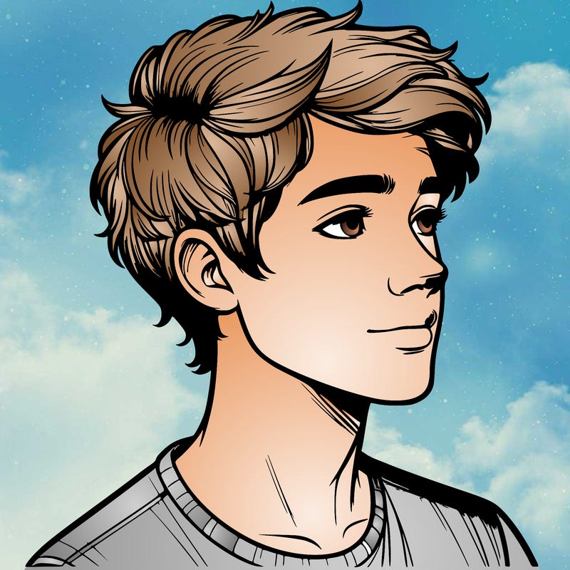 realistic teenage boy