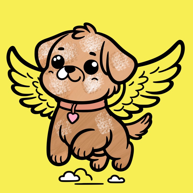 dog with wings