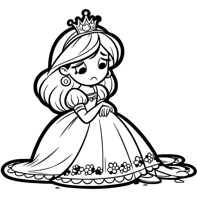 sad princess