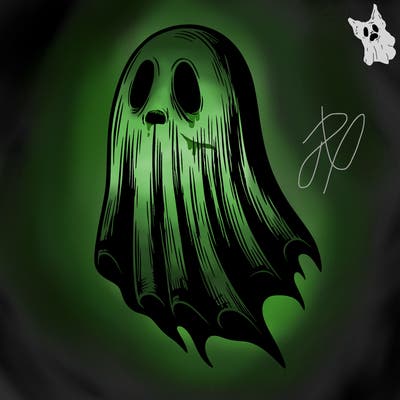 realistic creepy ghost