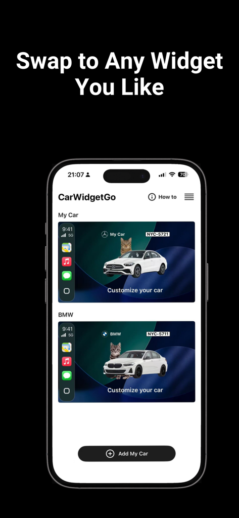 Car Widgets: Photo Dashboard - Graphics & Design App | MWM
