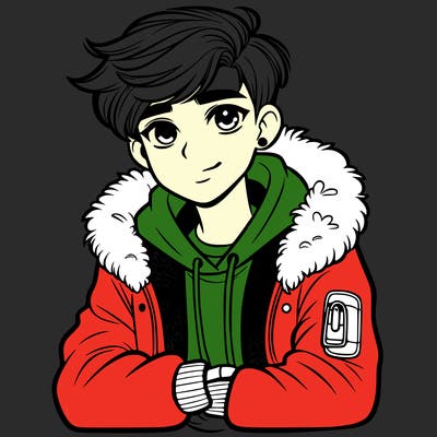 stylish teenager
