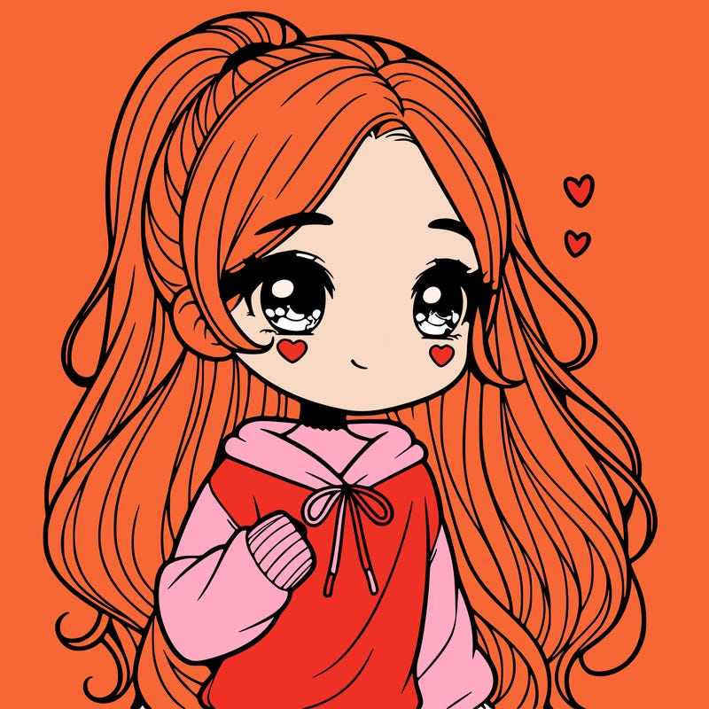 cute girl realistic