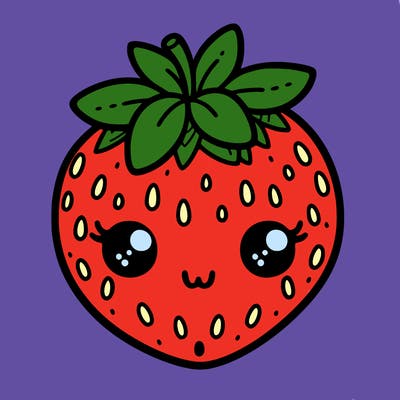cute strawberry