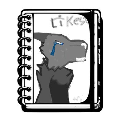 blank, realistic notebook