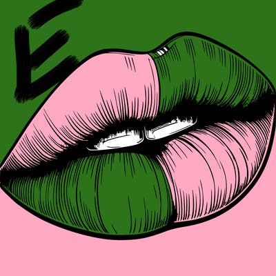 realistic lips