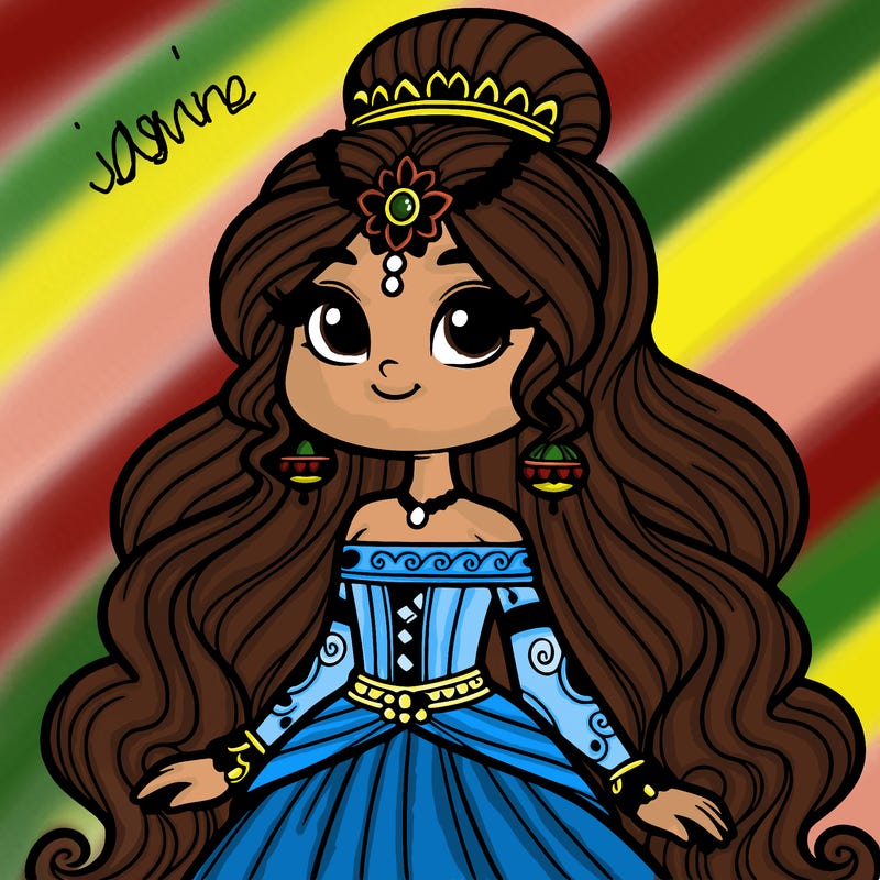 realistic disney princess jasmine