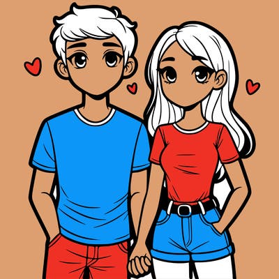 boyfriend and girlfriend