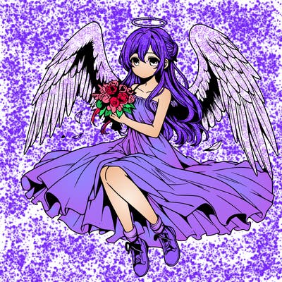 manga angel realistic