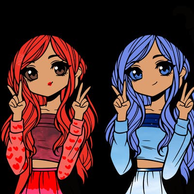 teen girl in animal costume