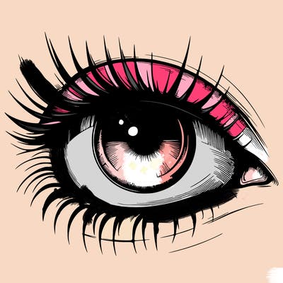 realistic eye
