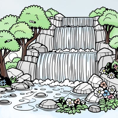 waterfall
