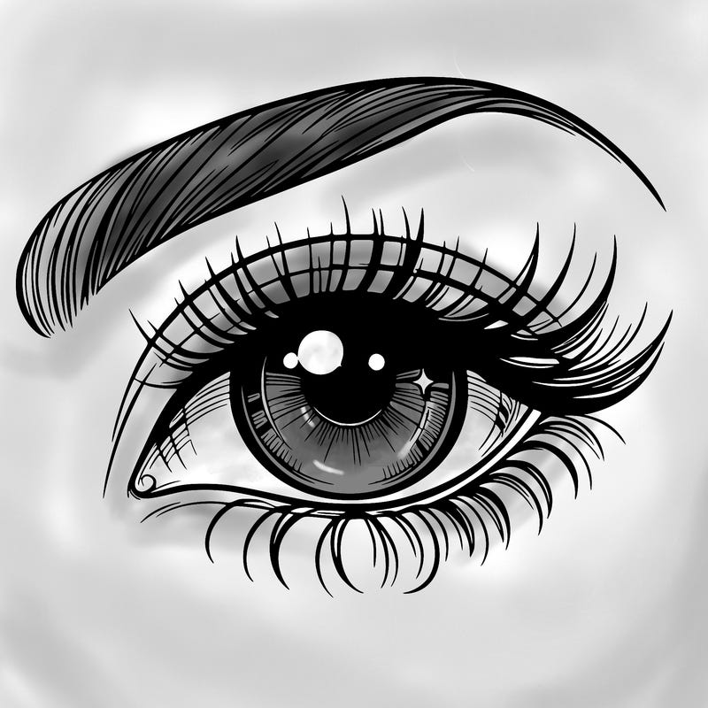 a beautiful eye