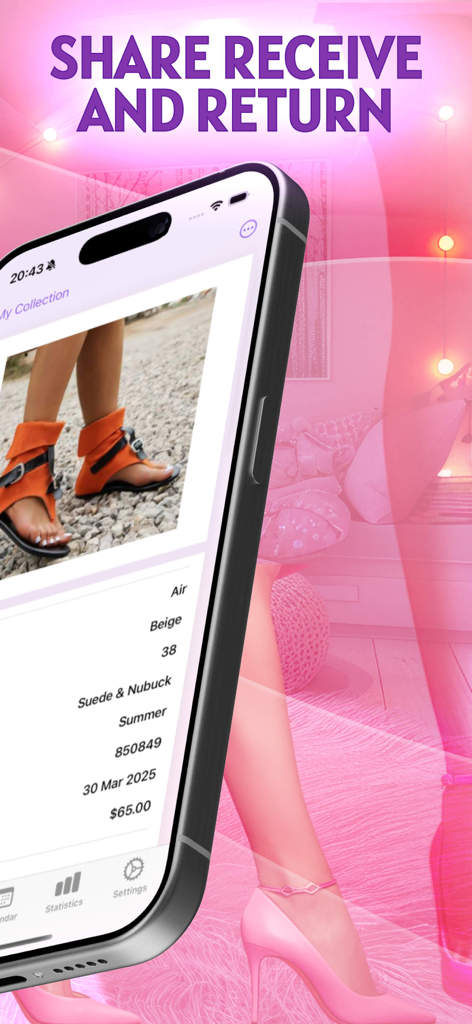 FF-Feet Find Vault - FF-Feet Find Vault app screen displaying a shoe collection item with detailed specifications and pricing