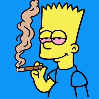 bart smoking