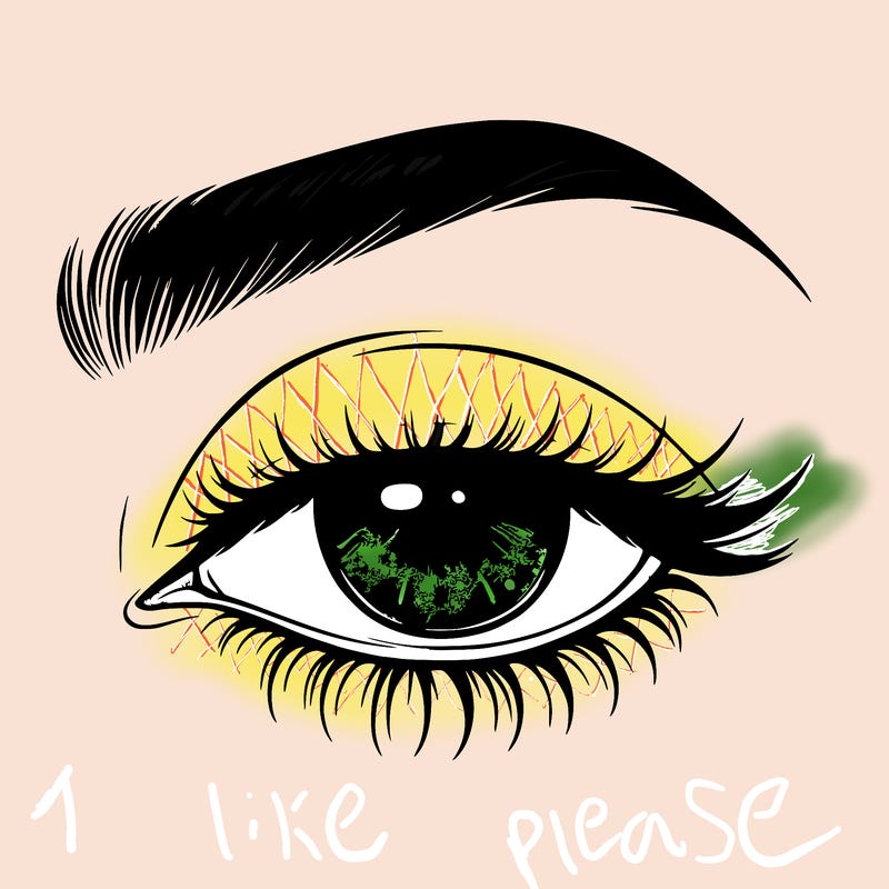 eye closed realistic