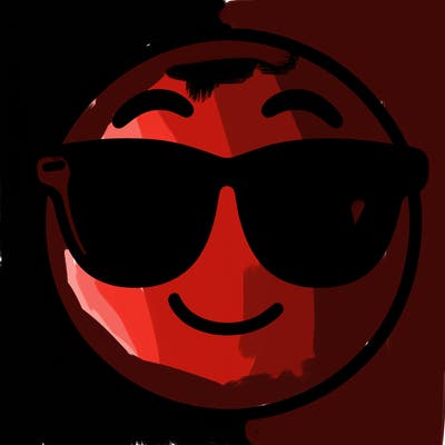 emoji with sunglasses