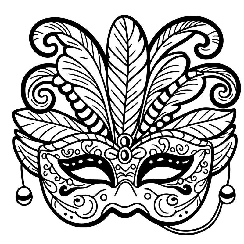 carnival mask