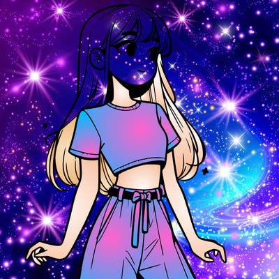 girl in a cute crop top