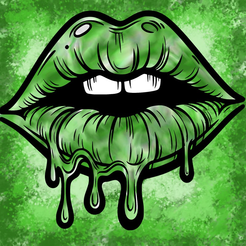 lips that look realistic and drip