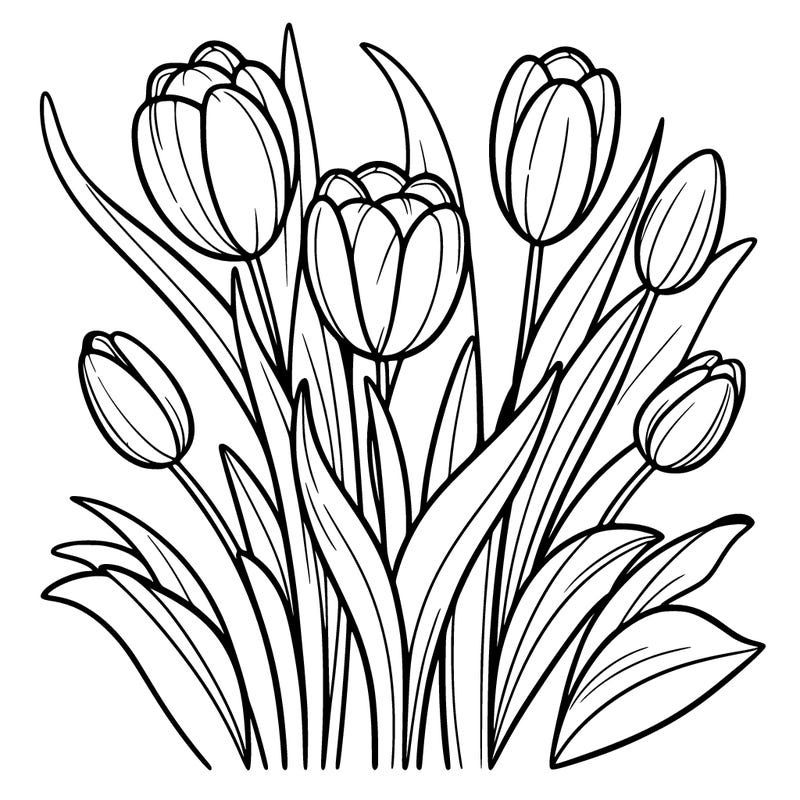 tulipanes