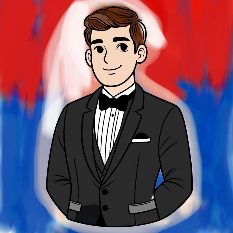 man in a tuxedo